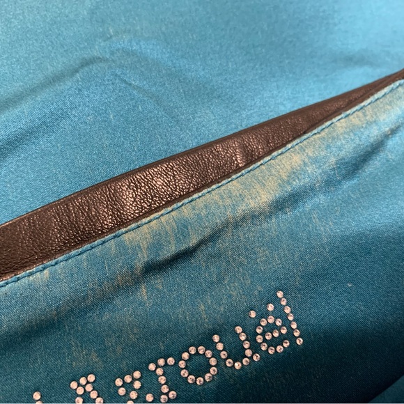 Yigal Azrouel 100% Black Leather Skirt Size 8 Knee Length Fitted Trumpet Bodycon - Picture 8 of 10